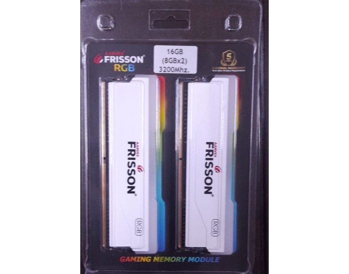   DESKTOP RAM 16GB DDR4 3200 MHZ (8GBX2) (FRISSON RGB)